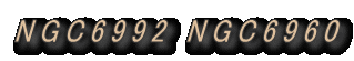 NGC6992 NGC6960 